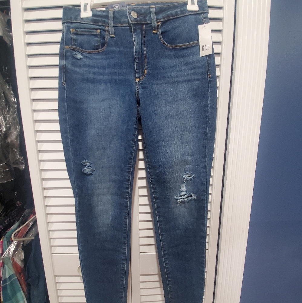 GAP jeans mid rise jegging